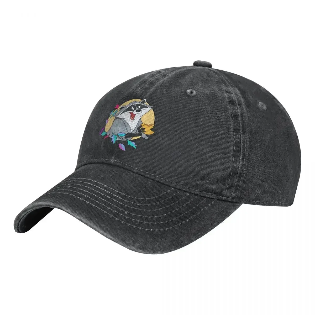 Summer Cap Sun Visor Meeko With Biscuit Hip Hop Caps Raccoon Mammal Cowboy Hat Peaked Hats