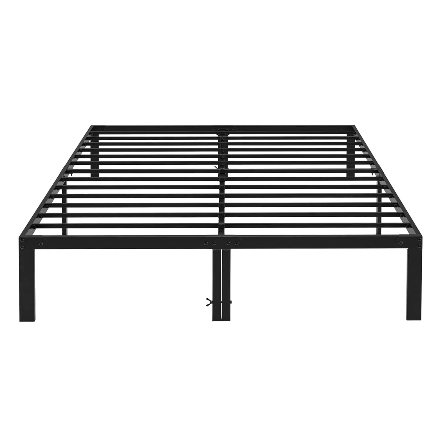 

Каркас кровати размера «queen-size», 14-дюймовая кровать-платформа, коробчатая пружина не требуется, прочный металлический каркас кровати размера «queen-size»,