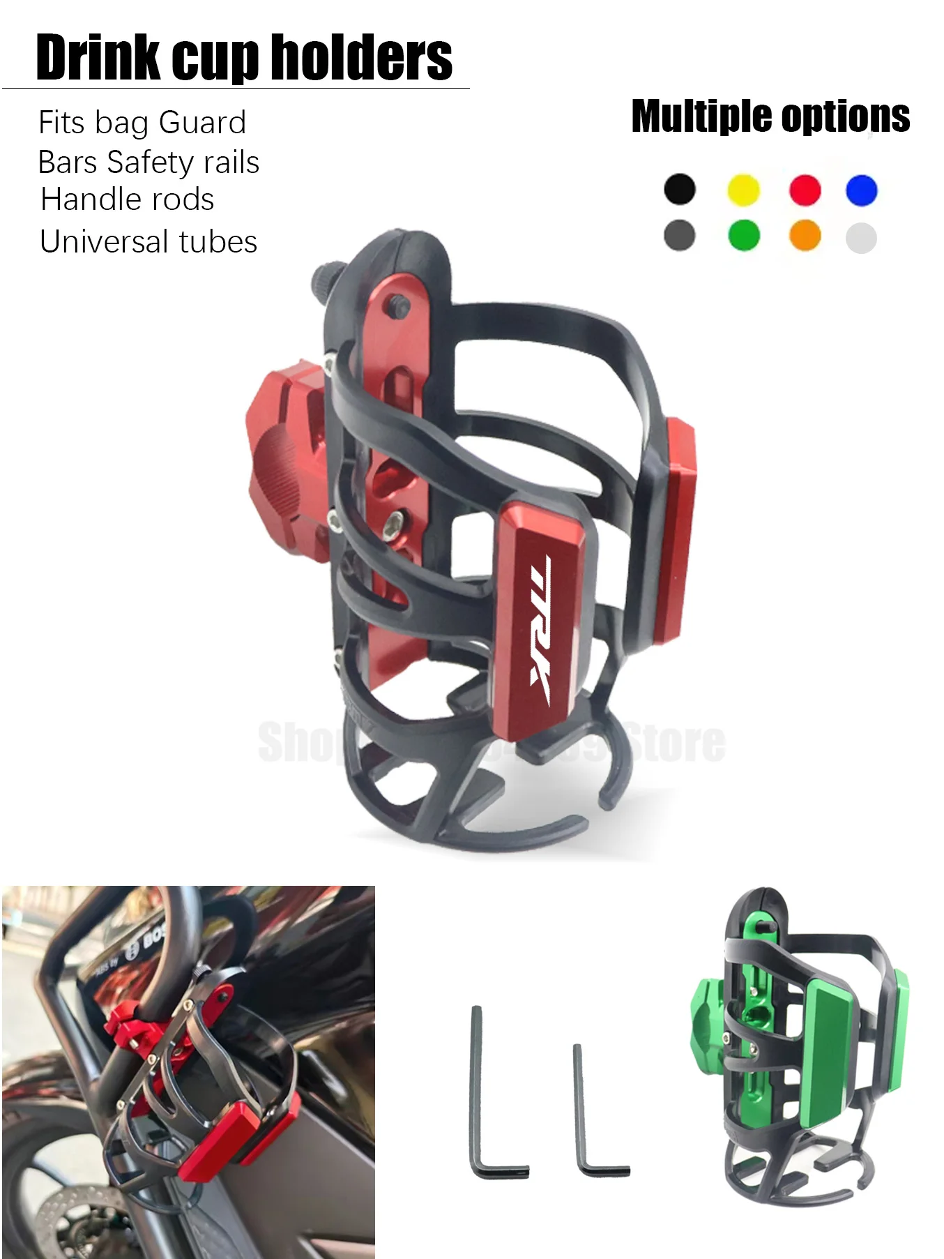 

For Benelli TRK 702 702X 502X 502 TRK502X TRK702X TRK702 Cup Holder Water Bottle Holder Motorbike Modification Accessory