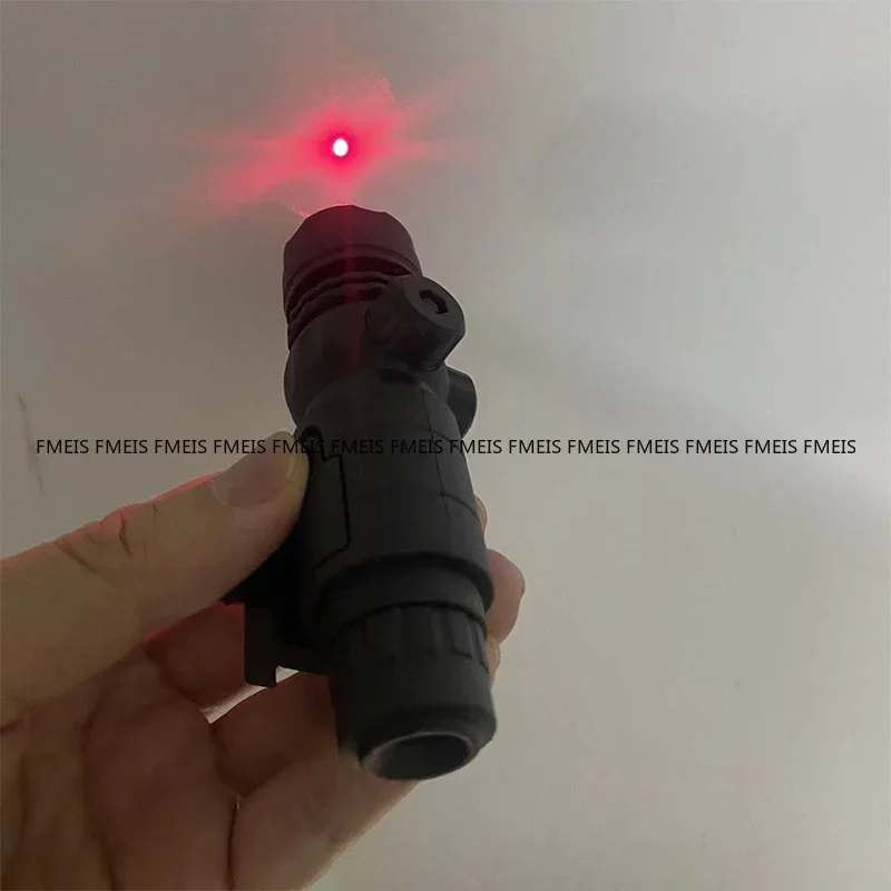 Pistola giocattolo con sfera di gel Luce laser a infrarossi regolabile adatta per pistola giocattolo, giocattolo a impatto con sfera antispruzzo, pistola giocattolo Orbes per giochi all'aperto