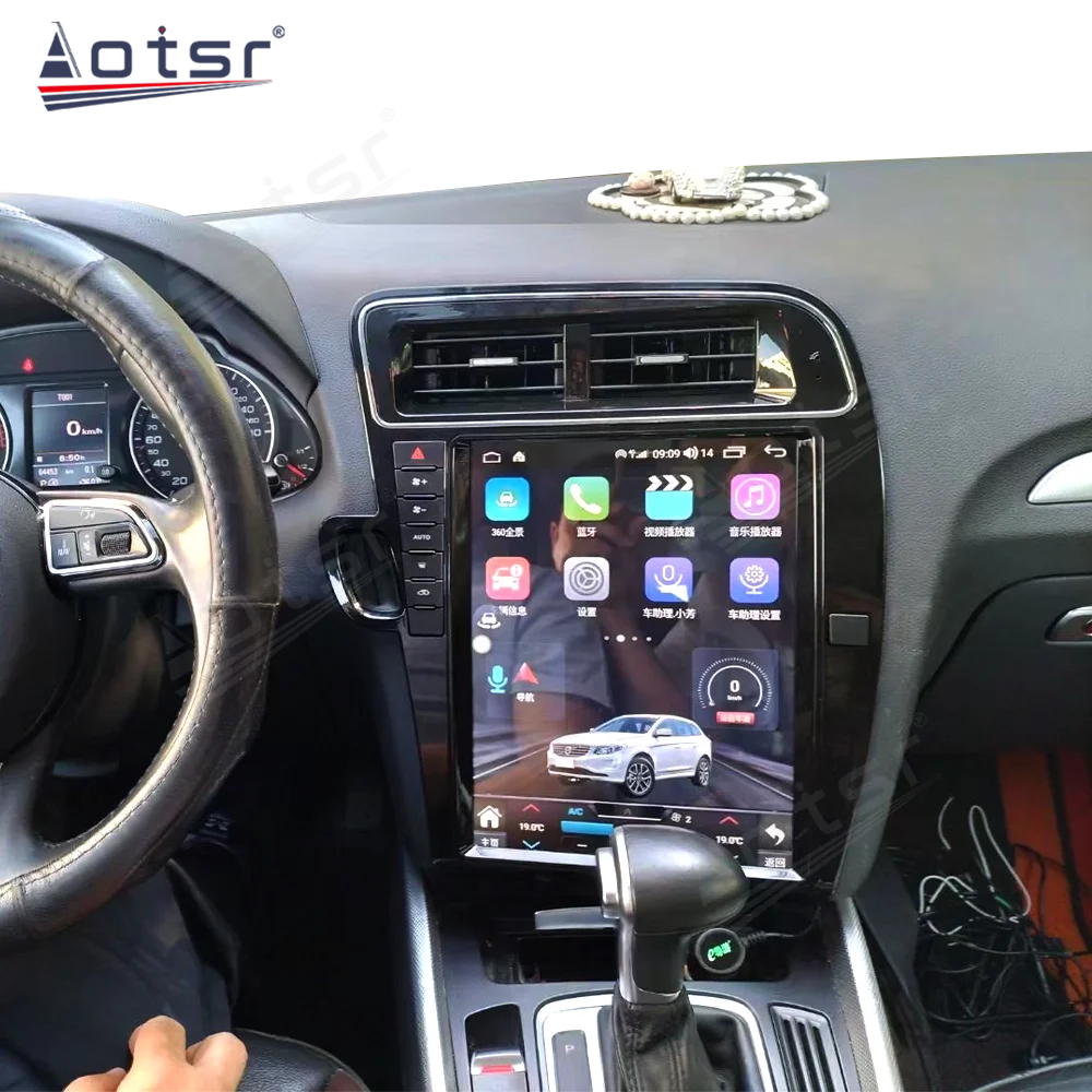 

12. 1 Android 12 6 + 128 экран для Audi Q5 Left 09-16 Автомобильная GPS-навигация стерео головное устройство мультимедийный плеер радио Navi Tape