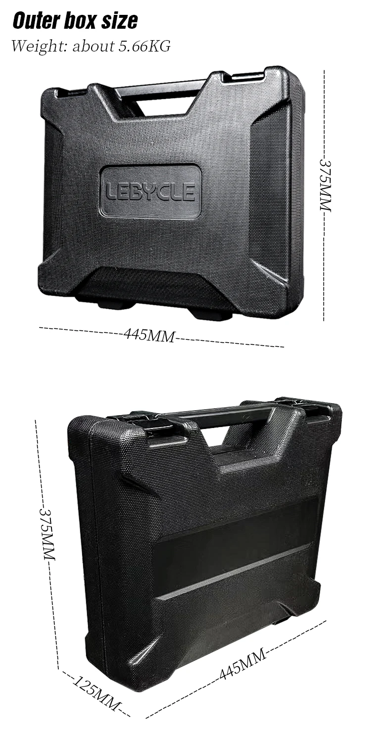 LEBYCLE MTB Rennrad Nabenlager-Montagewerkzeug Fahrradnabenlager-Pressset Fahrradnaben-Freilauf BB-Lager Installationswerkzeuge – Detail 3