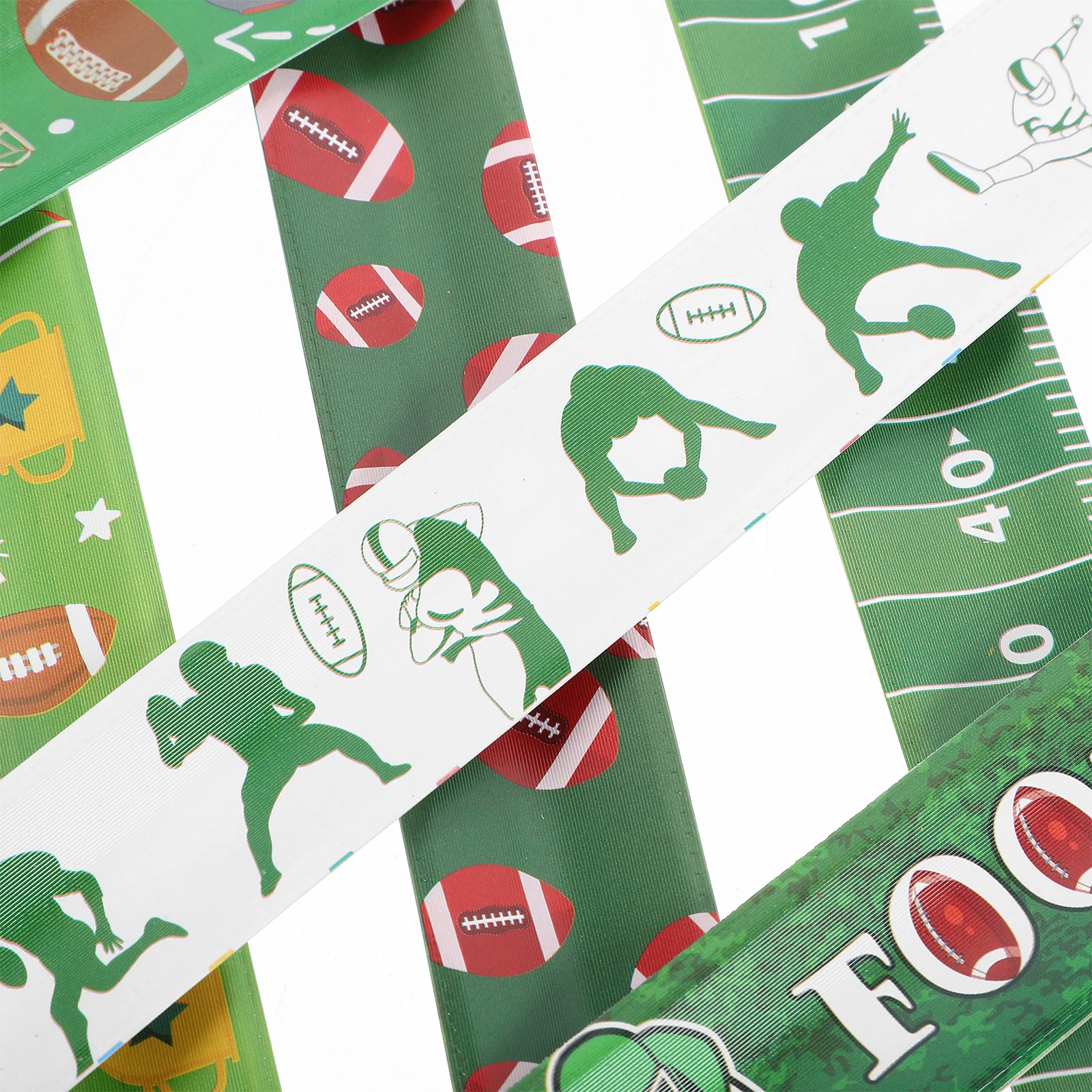 24個 スラップブレスレット スポーツテーマ パーティー記念品 リストバンド 子供用 ラグビースラップバンド 楽しいおもちゃ 装飾アクセサリー 教室用