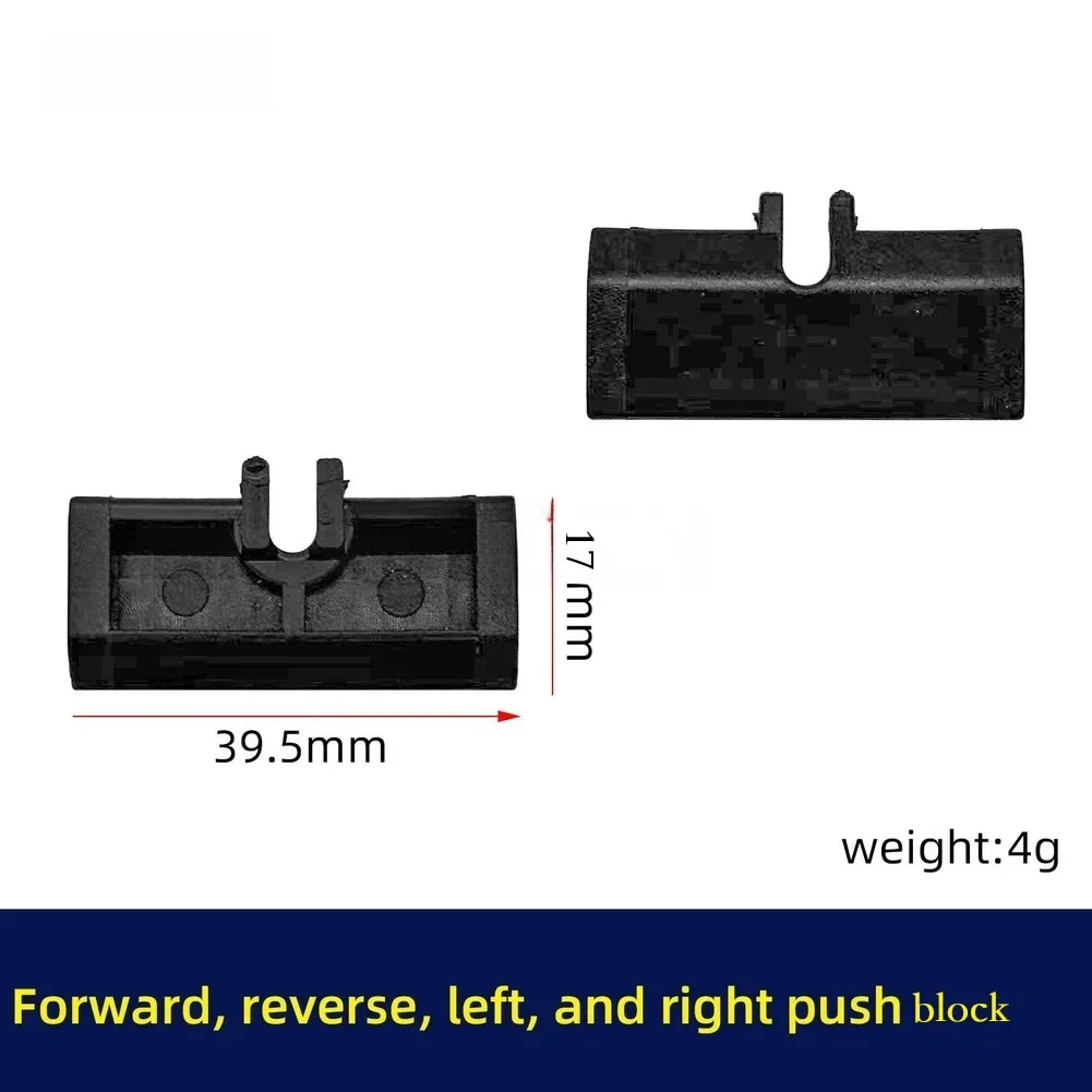 2PCS Lithium Electric Wrench Switch Push Block Forward Reverse Drill FOR TOGGLE 39x17mm Plastic Power Tool Replacement  Parts