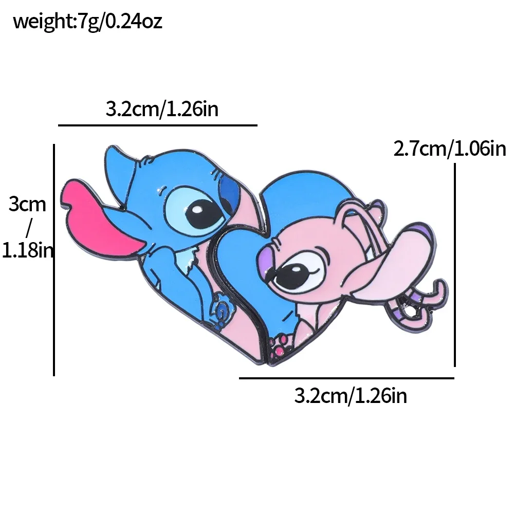 19 قطعة بروش أنيمي رائعة ميكي حورية البحر الأميرة غرزة المينا دبوس ظهره الملابس والمجوهرات شارة معدنية الديكور هدية