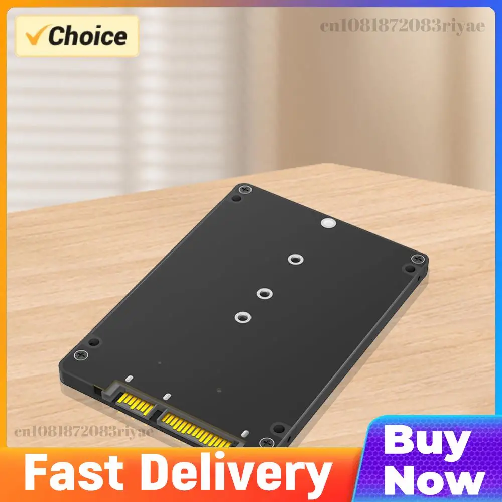 

M.2 NGFF B Key To 2.5inch SATA SSD Enclosure 6Gbps Hard Disk Case Enclosure M.2 NGFF SSD To 2.5 Inch SATA III Adapter for Laptop