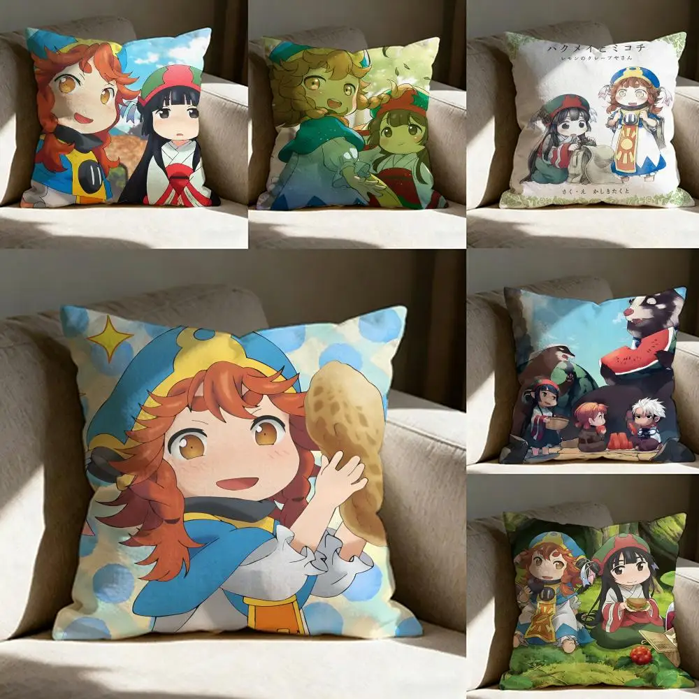 H-Hakumei And Mikochi ANIME Pillow Case Pillowcase, Double-sided Printed, Sofa Cushion, Bedroom Headboard Pillow