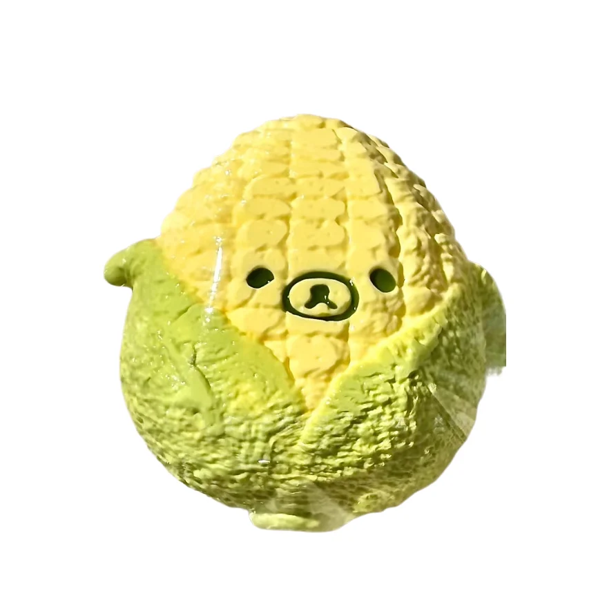 Weicher Taba Squishy mit Butter-Textur Süßer Gemüse-Melonen-Bär zur Stresslinderung - Lebensmittelechtes Silikon 2026 Hot – Detail 3