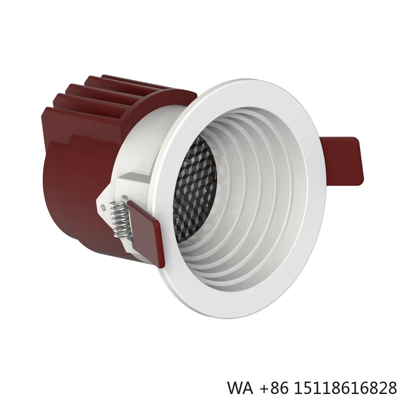 Wall Washer Round Ceiling Light Anti-glare Downlight Hotel Project Commercial Light Recessed Led Down Light