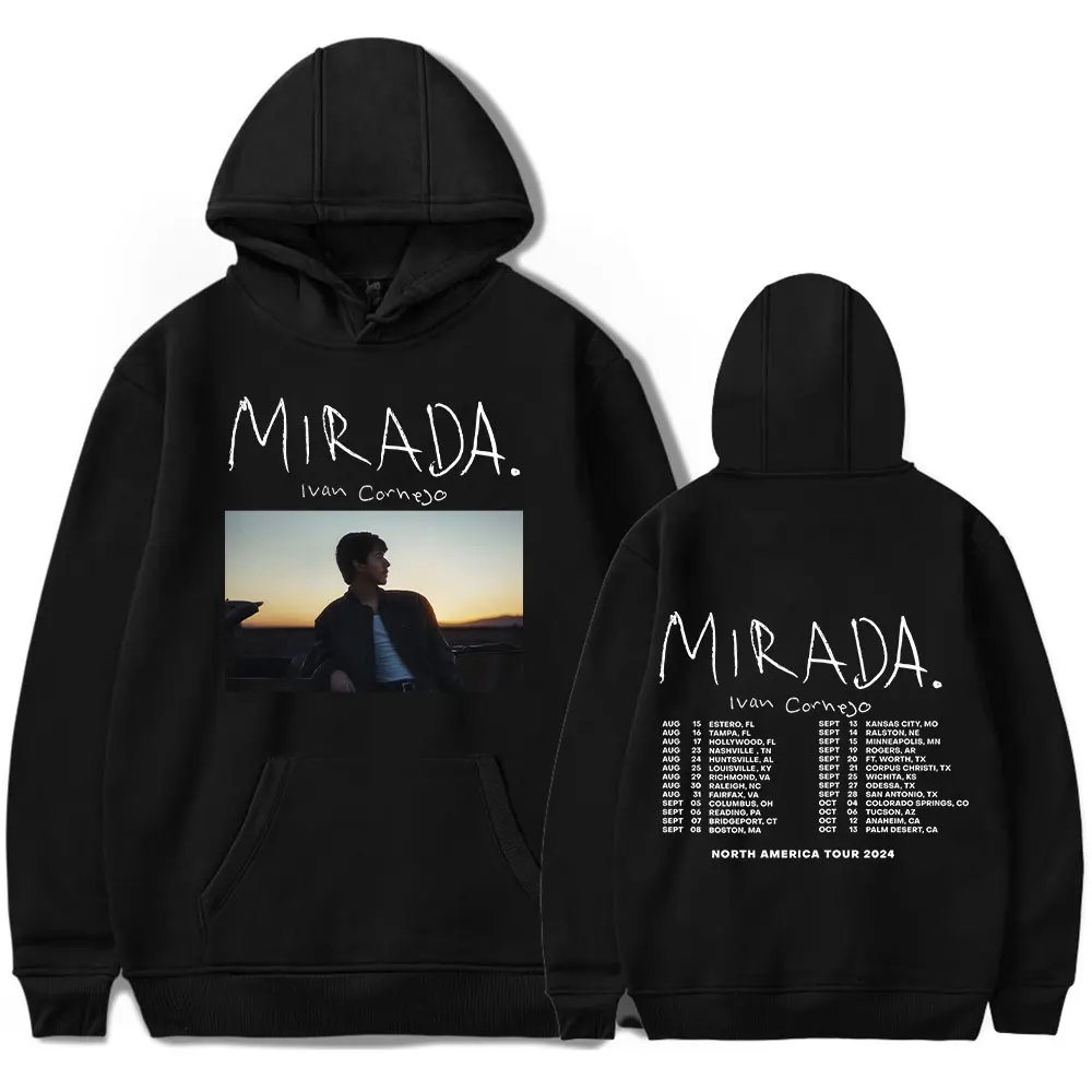 New in hoodies & sweatshirts Ivan Cornejo Mirada Tour 2024 Hoodie Women Men Long Sleeve Sweatshirt Fashion Pullover Clothes 2024