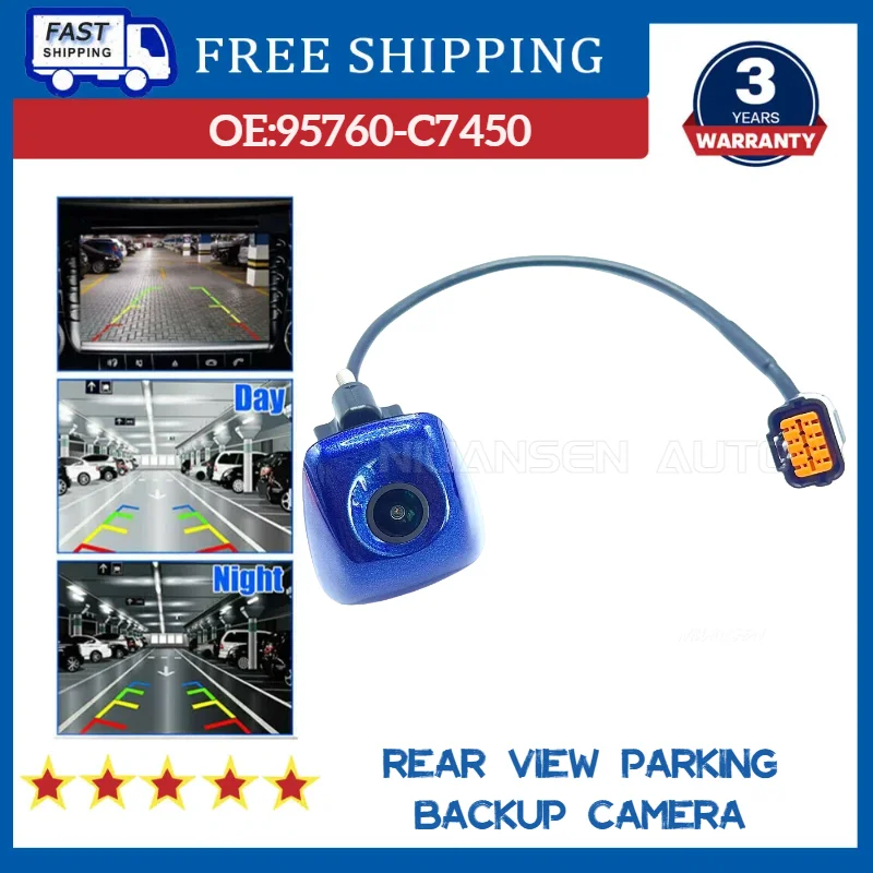 

95760-C7450 car assecories 95760C7450 for Hyundai i20 car Rear View Reverse Camera Parking Assist Backup Camera 95760-C7450-V3G