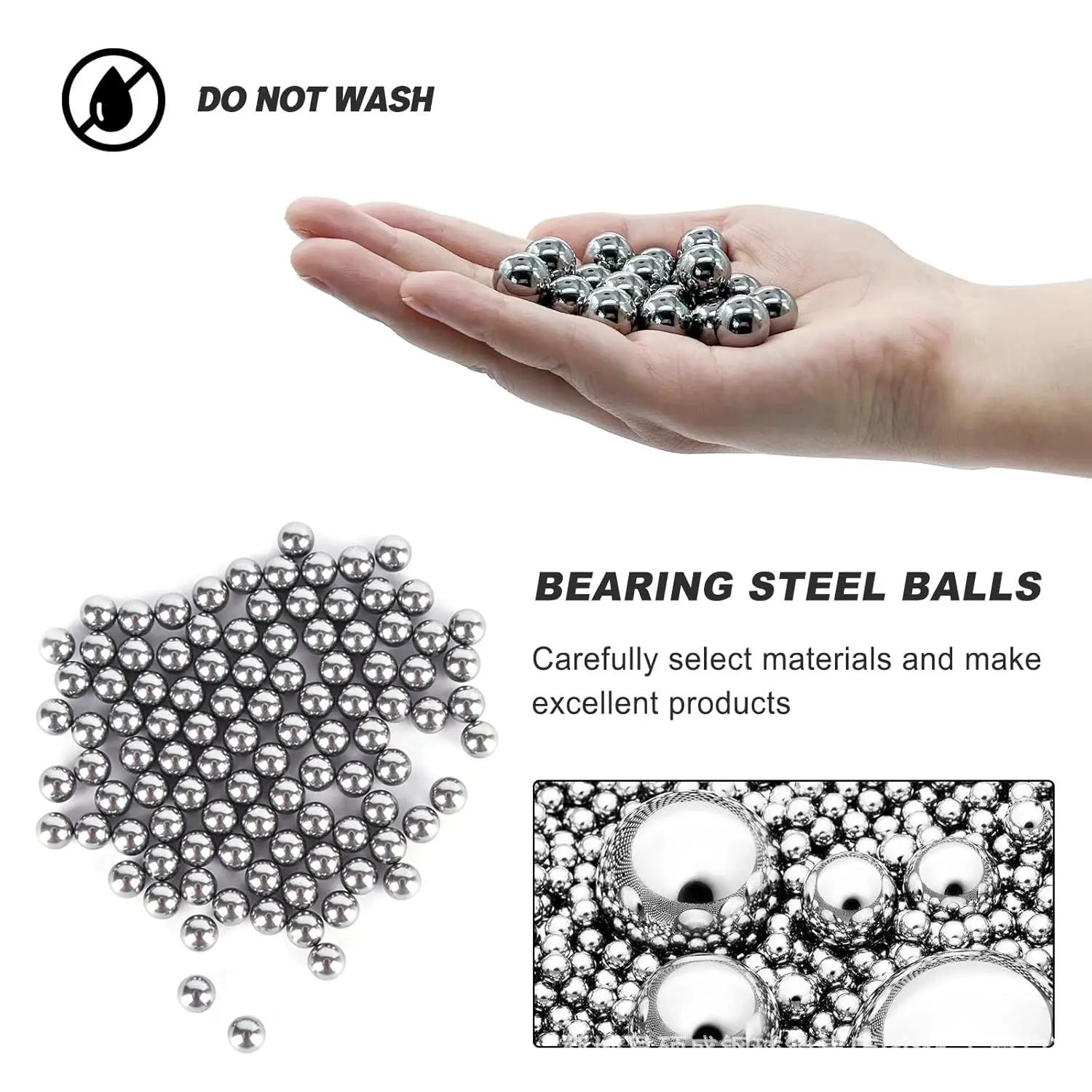 100pcs 5mm Round Stainless Steel Mini Paint Mixing Balls Model Supplies Nail Polish Mixing Agitator Balls