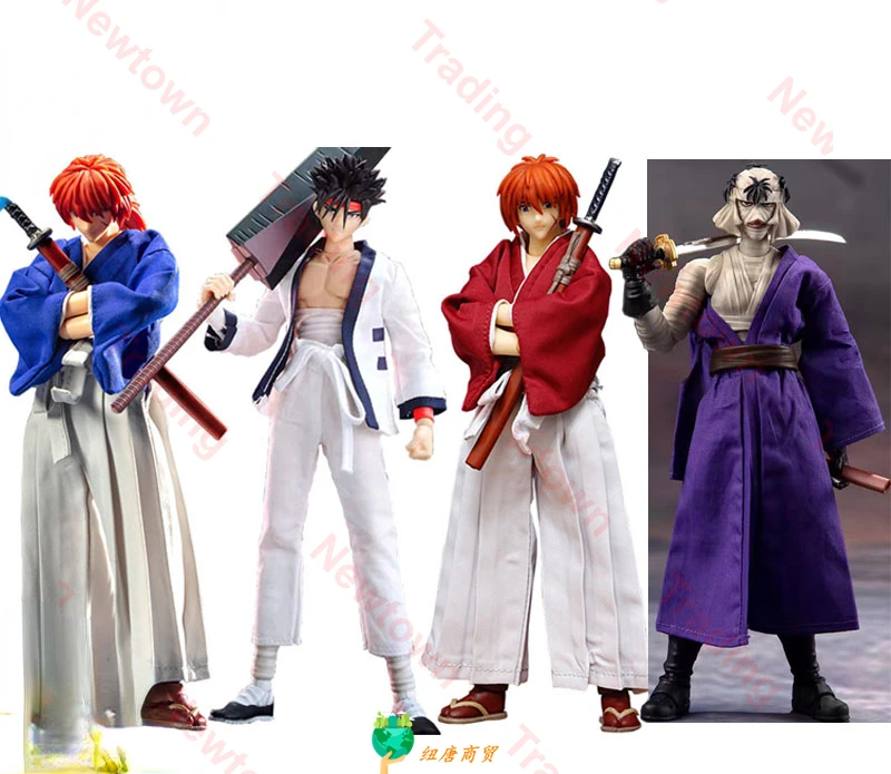 In Stock Daishou GT Rurouni Kenshin Himura/Sagara Sanosuke/Shishio Makoto Battosai Action Figures Movable Figures