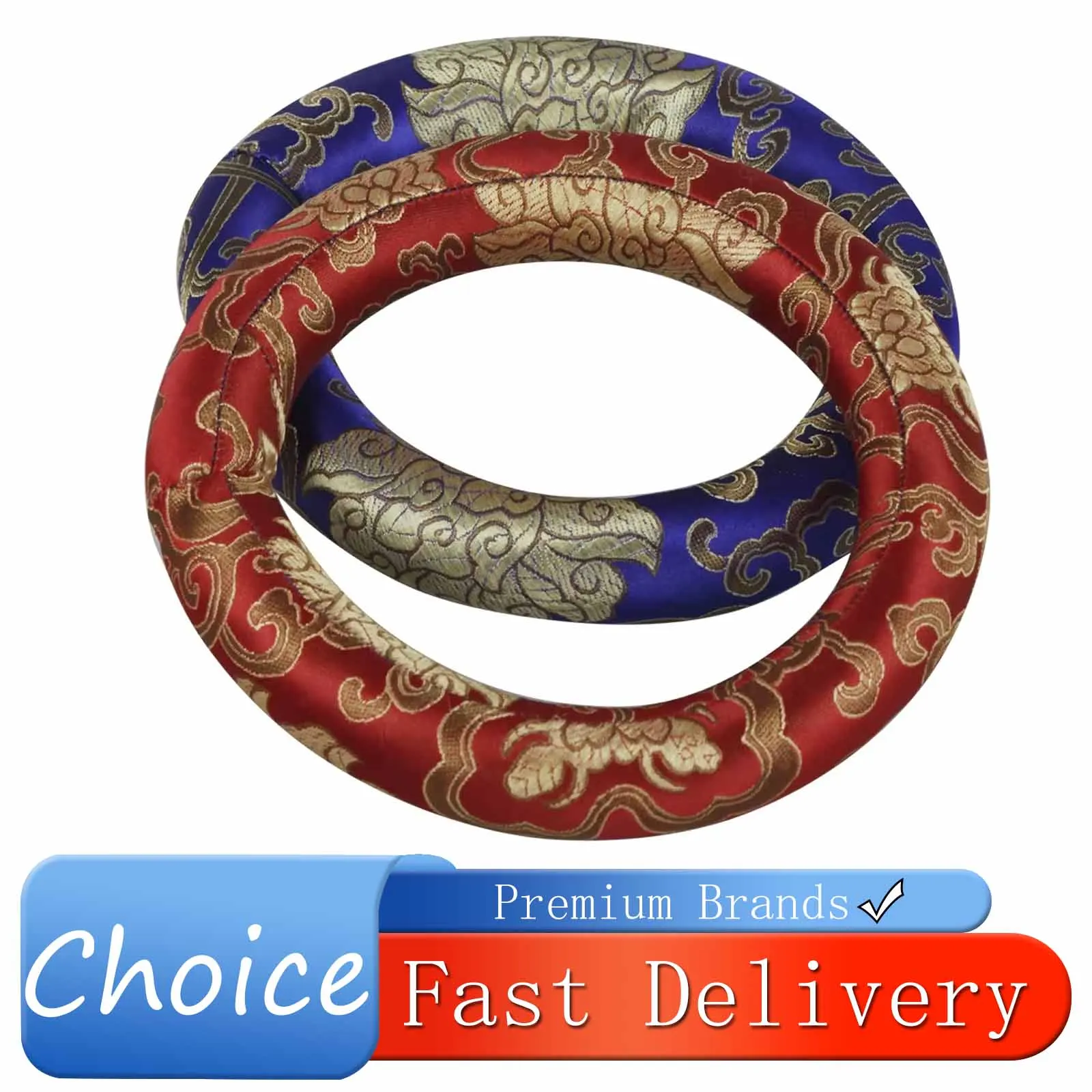 SLADE Singing Bowl Cushion Musical Instrument Accessories Home Decoration Pad Silk Mats for Yoga Meditation Buddhist Bowls Parts