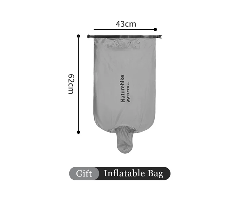 Naturehike R-Wert 6.5 Isolierte Schlafmatte Ultraleichte Aufblasbare Camping-Luftmatratze Verdickte Matte für Winterwanderungen – Detail 18