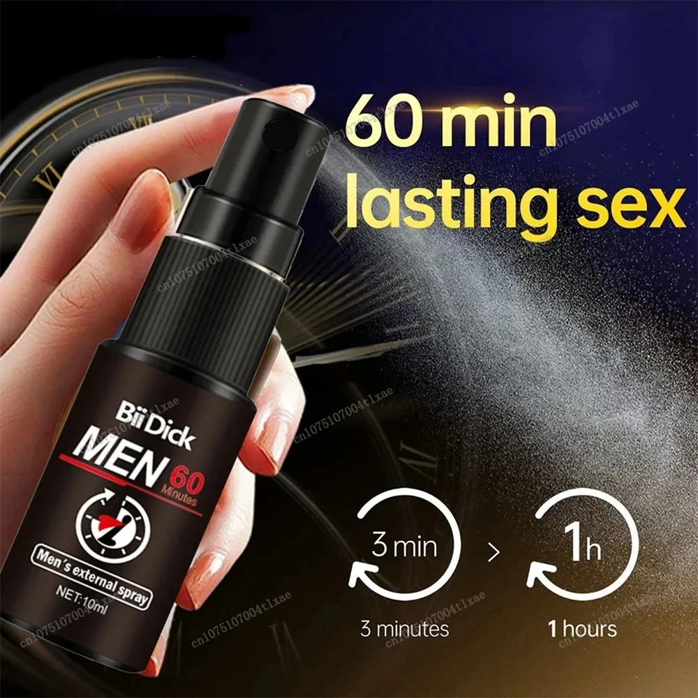 Spray de tempo de atraso masculino