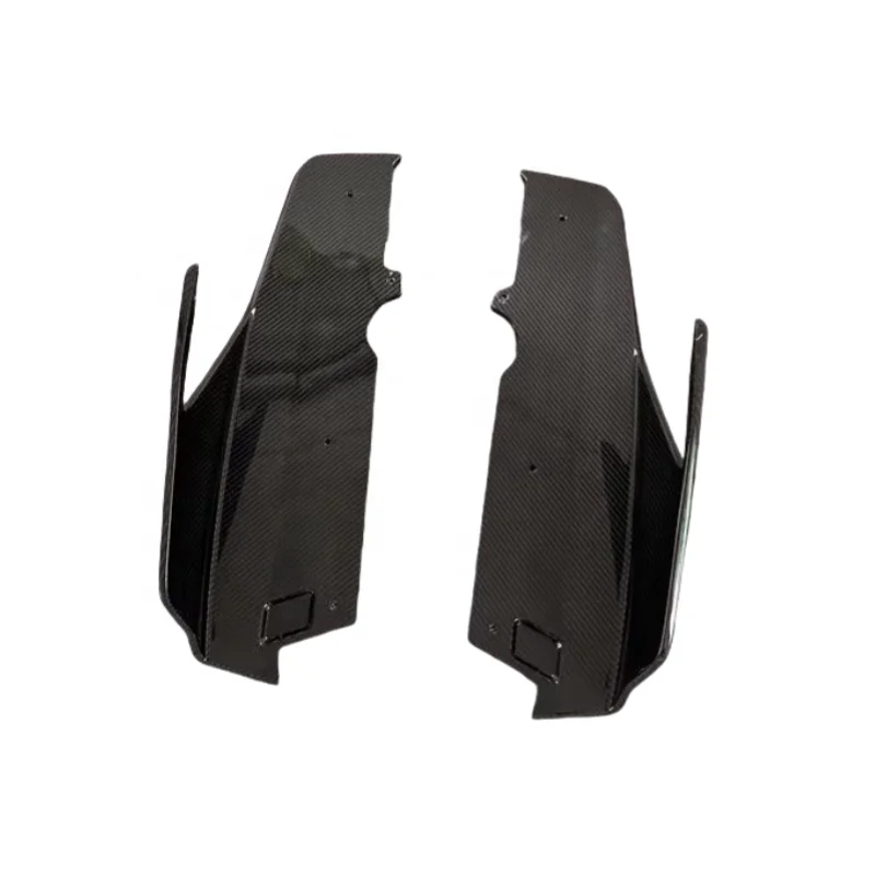 

Высококачественные боковые спойлеры (юбки) из сухого карбона V-образного стиля для Lamborghini STO, комплект обвеса