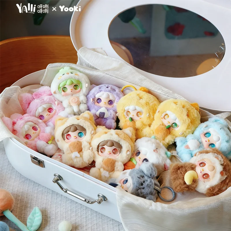 

Yooki V10 Hug Hug Food Shop Series слепая коробка виниловая плюшевая кукла настольное украшение офисный компаньон модная игрушка загадочная коробка забавный подарок