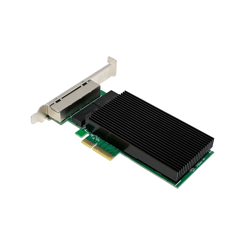 2.5G Gigabit Network Card 4 Port RJ45 For  I226 Chip PCI-E X4 Server Gigabit Ethernet NIC I226-T4 For Desktop