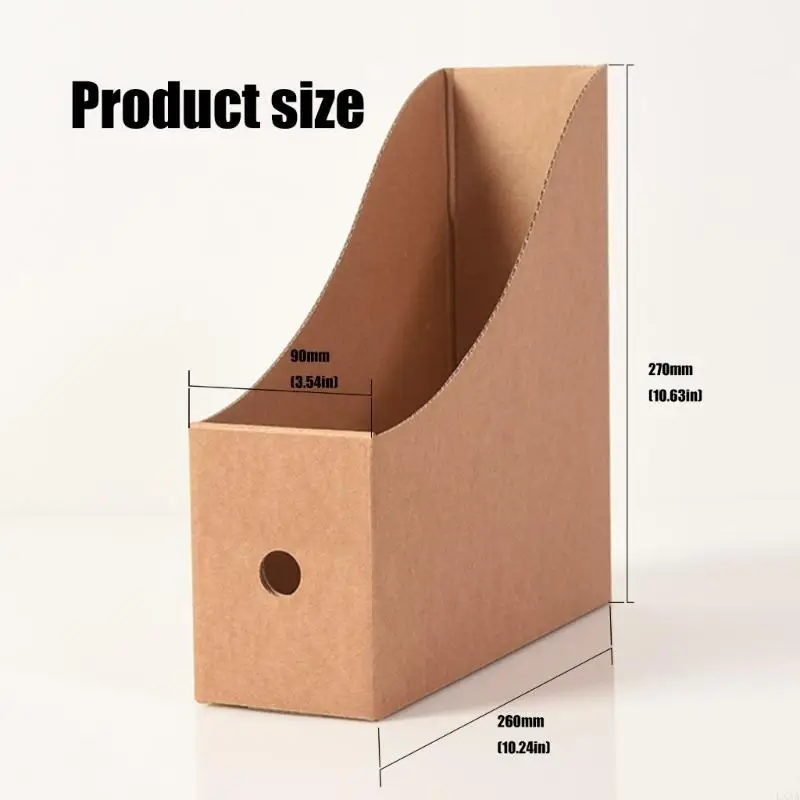

LXAA 8 PCS Cardboard Magazine File Holders Box Box Box