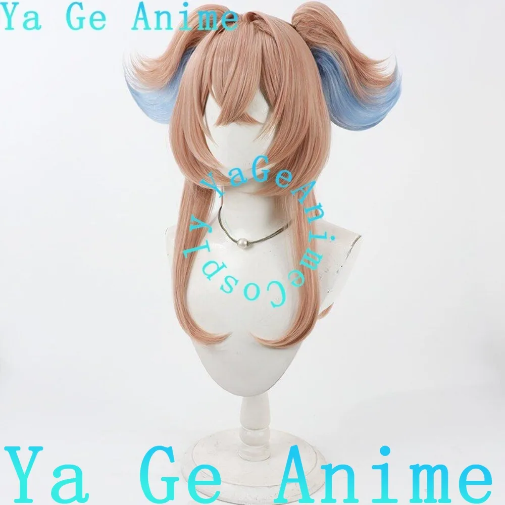 

Парик Линне из Genshin Impact: коллекция «Путешествие в Фонтейне», тематика приключений, многосекционные хвосты-косички