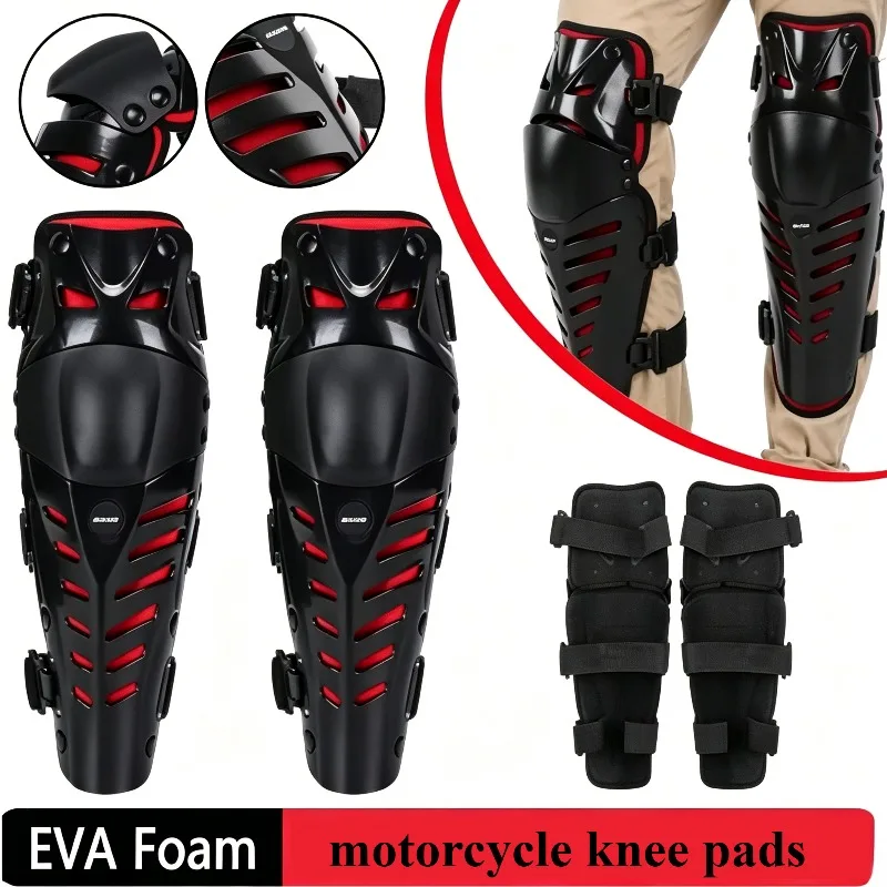

Motorcycle Knee Pads Four Seasons Anti-fall Motocross Knee Motorcyclist KneePads Motorbike Riding Protection Gear