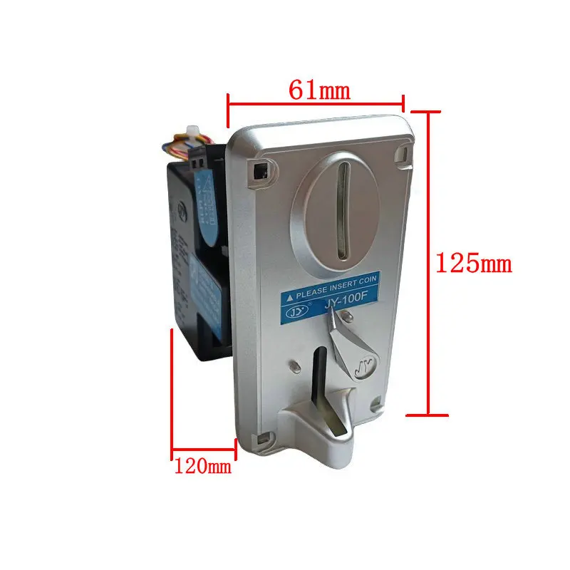 

Универсальный монетоприемник для аркадных автоматов 100f для игровых автоматов-хватайки и машинок-качалок, аксессуары для монетоприемных игр