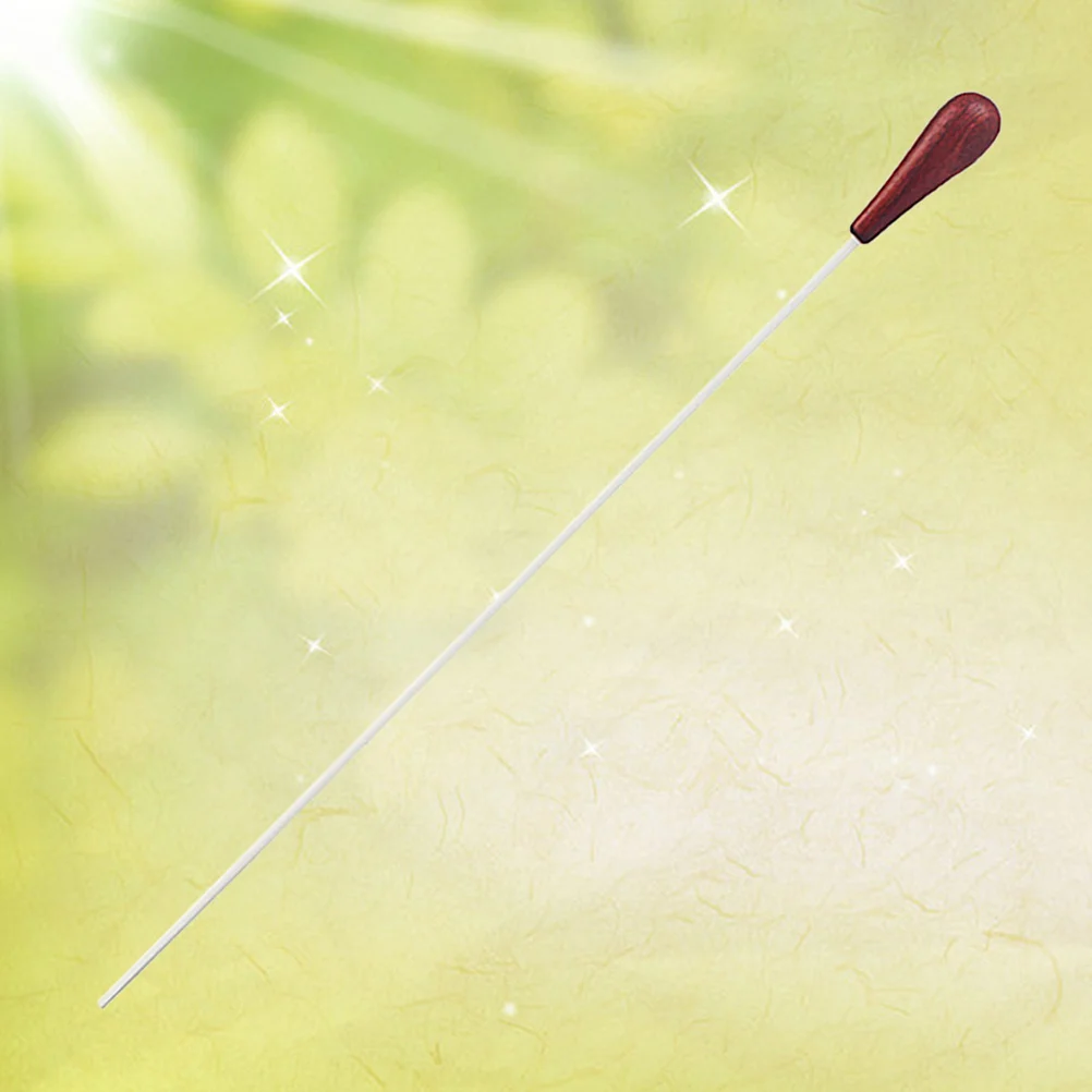 عصا موصل خشب الصندل الأرجواني لأداء موسيقى الأوركسترا خفيفة الوزن ومتينة وتصميم مصنوع يدويًا هدية مثالية