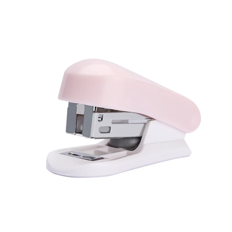 Cartoon Stapler Mini Stapler Set Cute Student Stationery Bookbinding Machine Test Paper Stapler School Gift Office Accessories