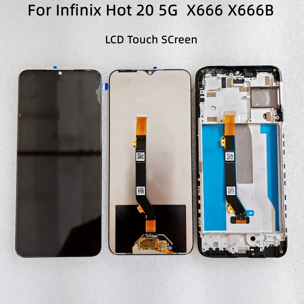 تقرير شامل عن شاشة LCD X666 لجهاز Infinix Hot 20 5G