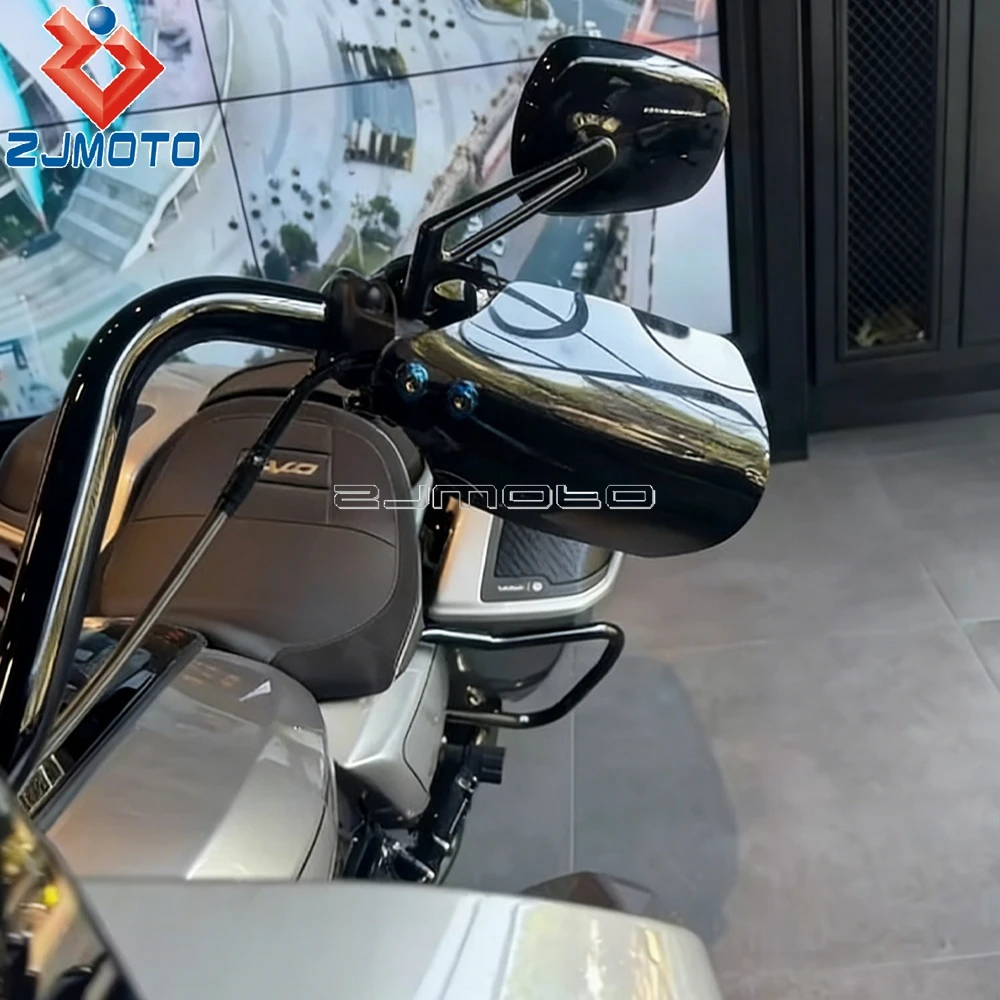 ل هارلي بجولة الطريق الإنزلاق CVO 121 FLTRXSE FLTRX 2023 ، 2024 2025 2026 دراجة نارية اليد الحرس حامي المقود درع غطاء