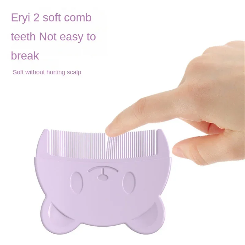 Baby Care Accessories Fetal Head Fat Comb Infant Bathing Soft Comb Newborn Hair Cleaning Supplies Infant Comb Head Massager