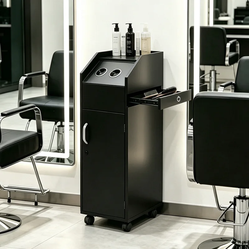 Hairdressing Tool Cabinet, Beauty Salon Multi-functional Counter, Mobile Storage Cabinet, Storage Rack