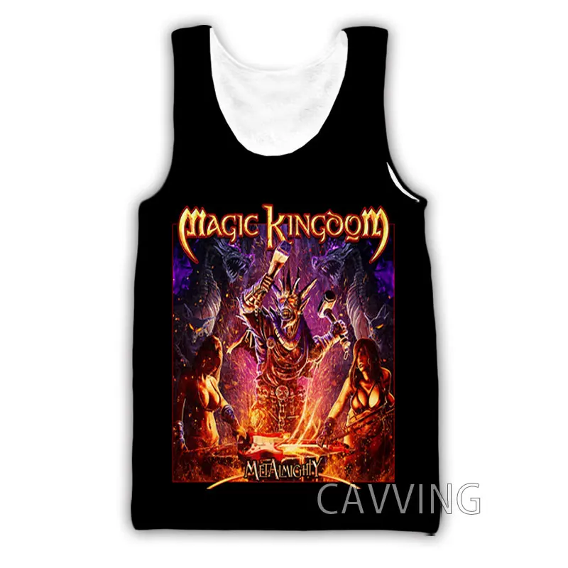 CAVVING 3D Printed  Magic Kindom  Rock  Tank Tops Harajuku Vest  Summer Undershirt Shirts Streetwear for Men/women