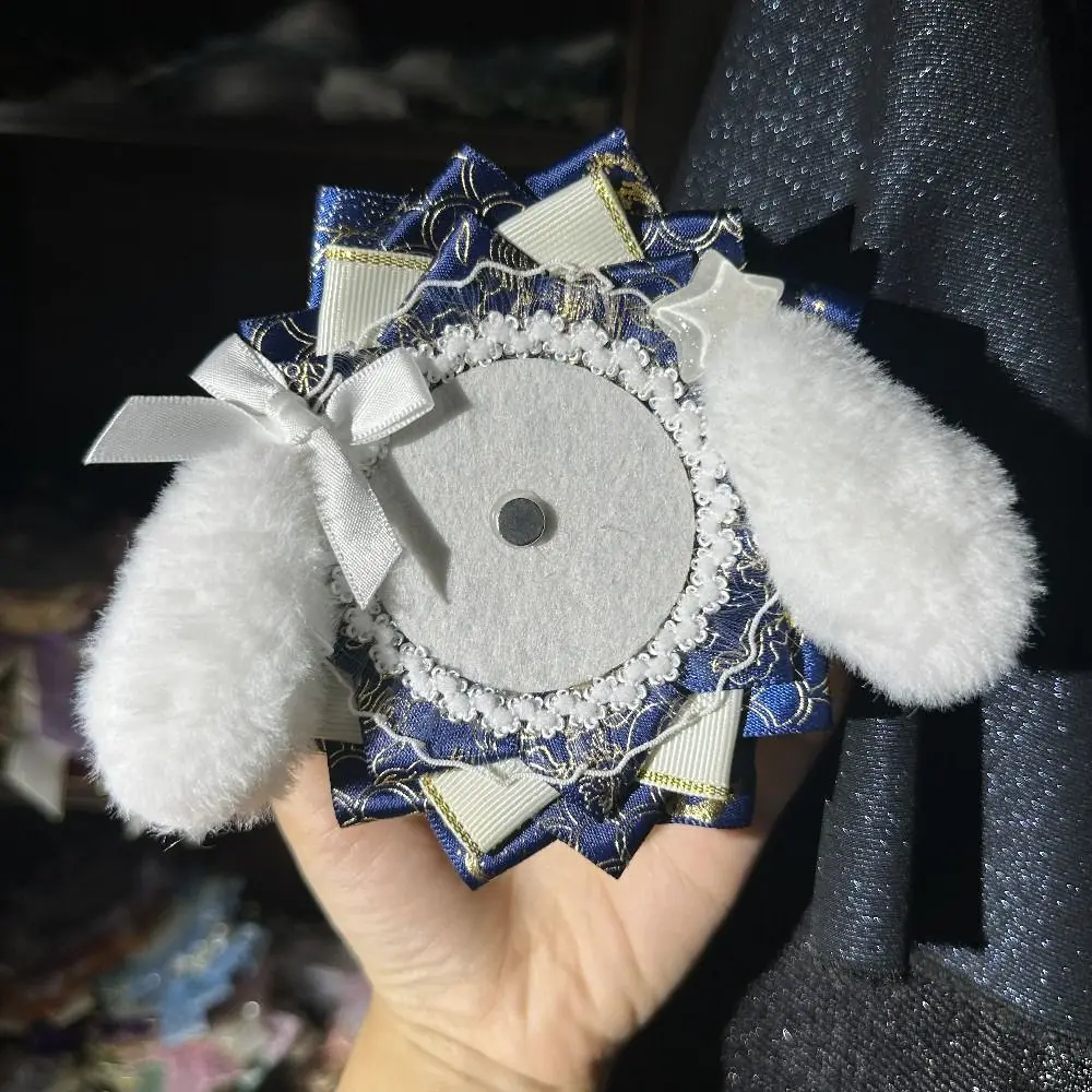 Cute Cat Ear Itabag Badge Holder Handmade DIY Handcrafted Lolita Badge Holder Itabag Decoration Accessorie Ornament Card Holder