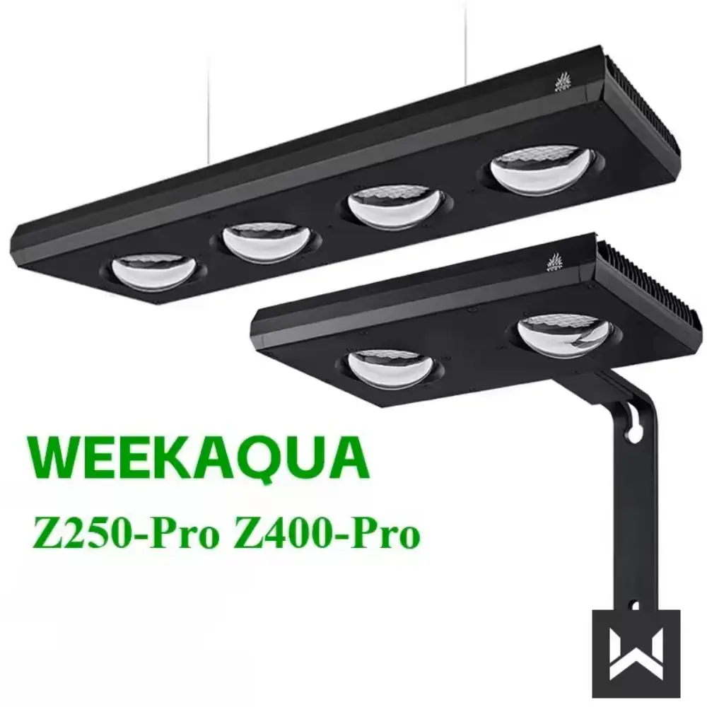 

Светодиодная лампа WEEK Aqua Z250 Pro Z400 PRORGB + УФ-лампа для аквариумных растений, полный спектр, управление через мобильное приложение, для аквариумов