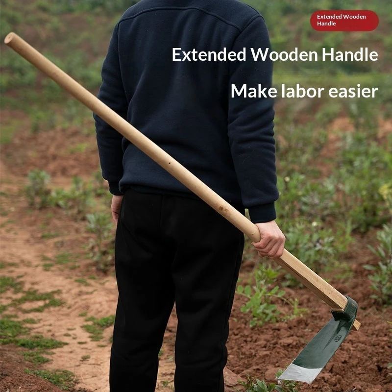 Thickened High-Manganese Steel Multi-Functional Shovel for Home Vegetable Planting Bamboo Shoots And Ground Digging