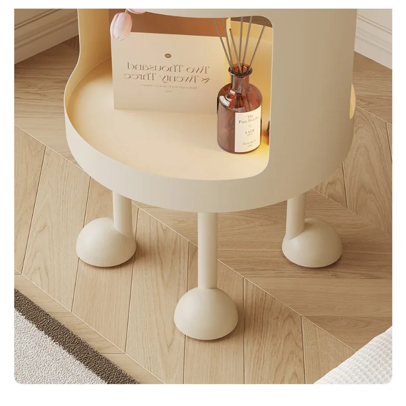 Small ultra-narrow 35cm bedside table replacement artifact, children's bedroom small side shelf
