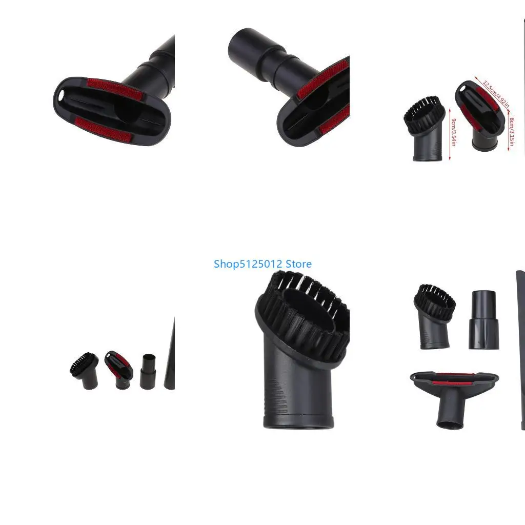 G8TC 4 In 1 Vacuum Cleaner Brush Nozzle Home Dusting Crevice Stair Tool 32mm