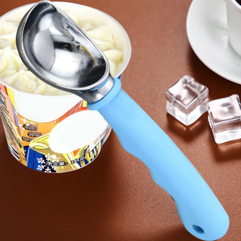 50pcs Zinc Alloy Cookie Spoon Potato Spoon Ice Cream Scoop Premium Durable Nontoxic Solid Ice Cream Scoops Melon Baller