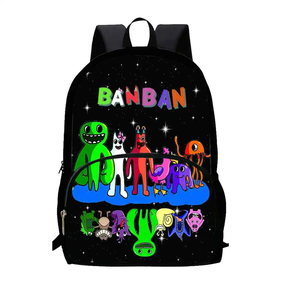 Jardim de mochila banban sacos de escola, sacos de livro de desenhos animados para meninos meninas, mochila infantil para séries 1-4, júnior, bookbag para aluno