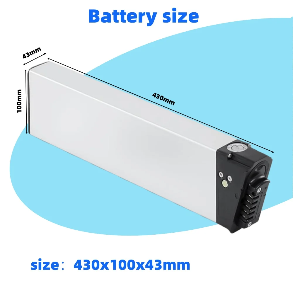 48V 10.4Ah 14Ah 배터리 DCH-006 교체 배터리 30A BMS 토트가드 포함 250W 500W 750W 1000W 모터용
