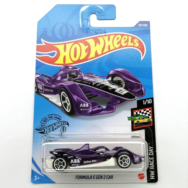 Hot Wheels 1:64  FORMULA E GEN 2 CAR HW-4-TRAC ROBORACE ROBOCAR Collection of die-cast alloy model gifts