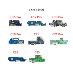 USB Charge Dock Port Socket Jack Connector Cable For Oukitel C15 Pro C17 C18 C19 C21 C22 C25 C31 C32 C35 Charging Board Module