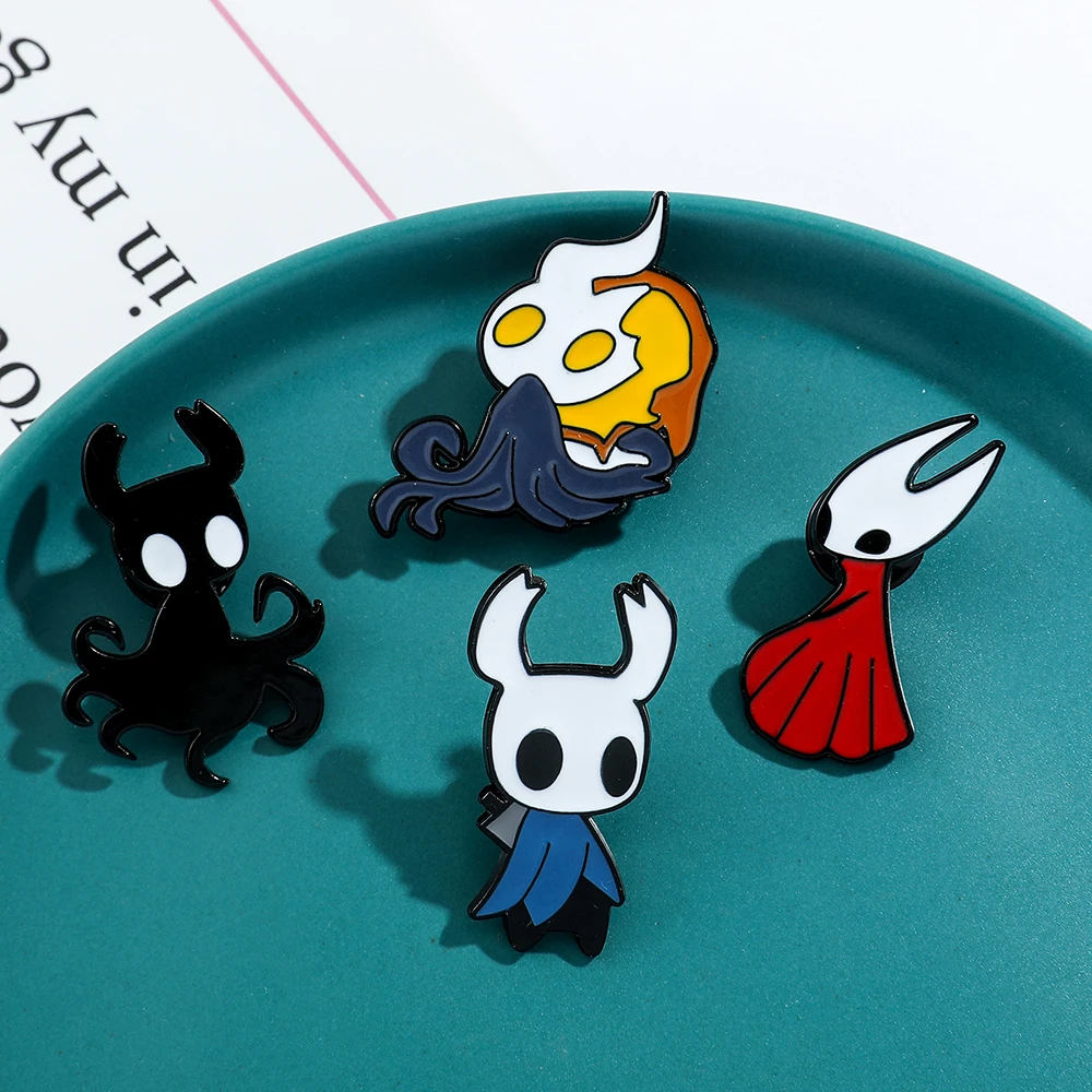 Game Enamel Pin Cartoon Figure Metal Badge Brooch Clothing Backpack Lapel Pin Kawaii Jewelry Accessories