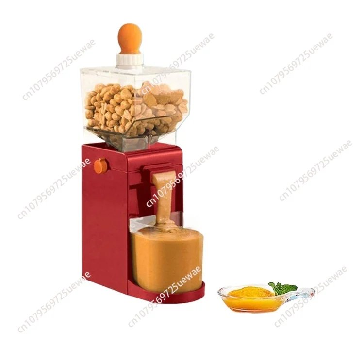 

Máquina eléctrica mantequilla maní para el hogar, máquina para hacer mantequilla de maní frita, trituración