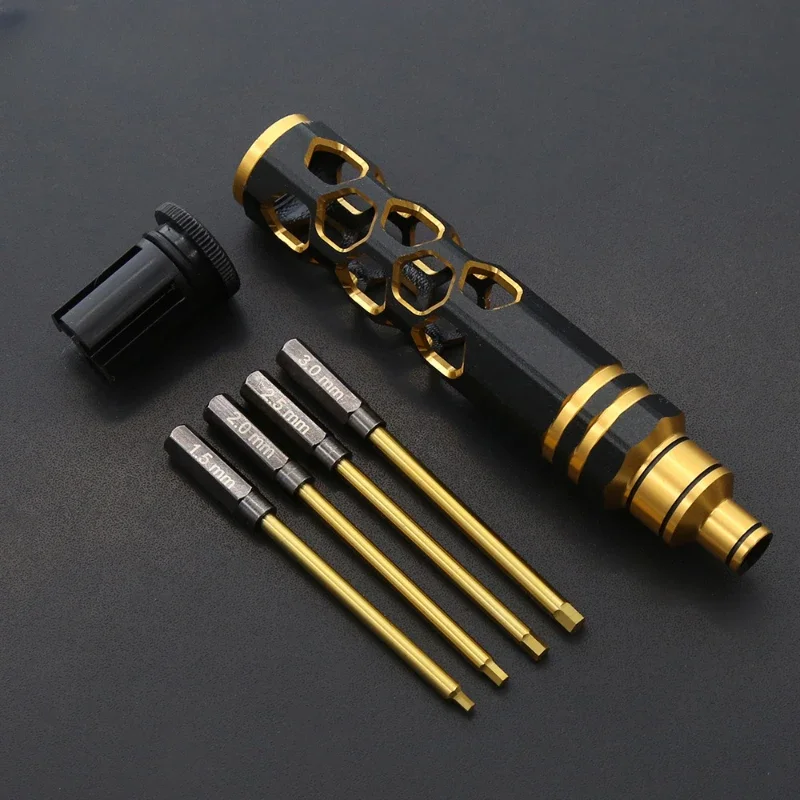 4 In 1 Hexagon Head Screw Driver Tools Set Kit RC Helicopter Car Supplies H1.5 H2.0 H2.5 H3.0