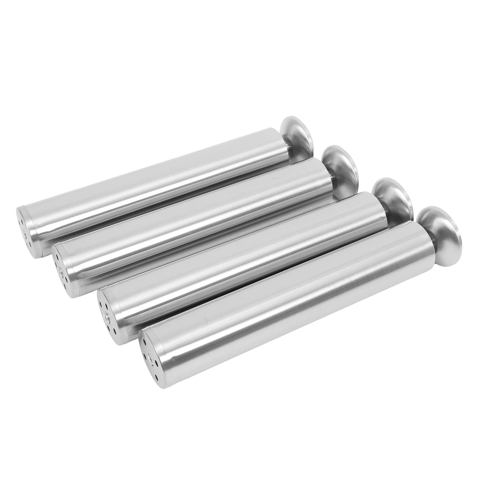 

4pcs Stainless Steel Furniture Feet Leveler Legs Adjustable for Chair Cabinet Table Durable Anti Slip Easy Installing Long