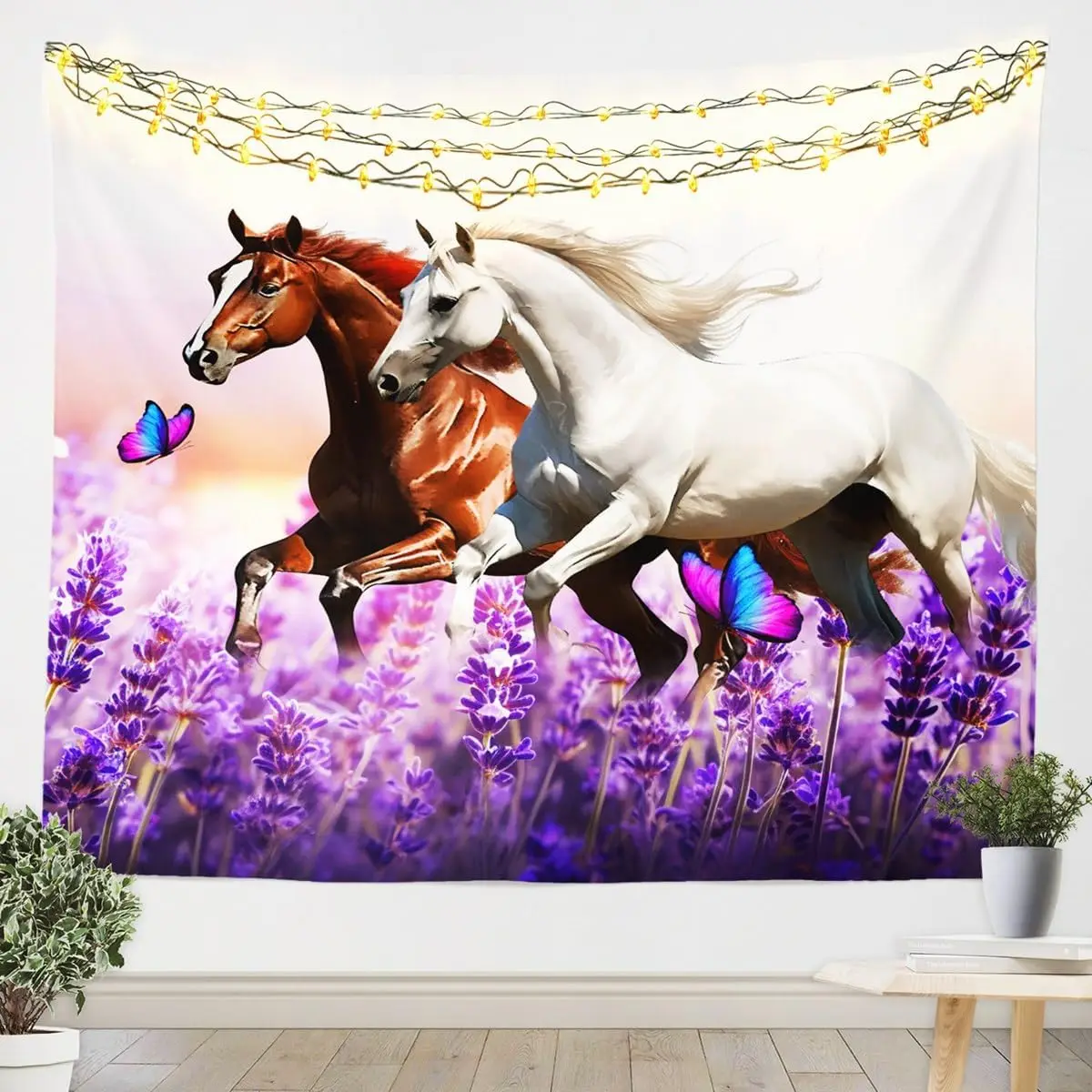 3D Horse Tapestry,P…