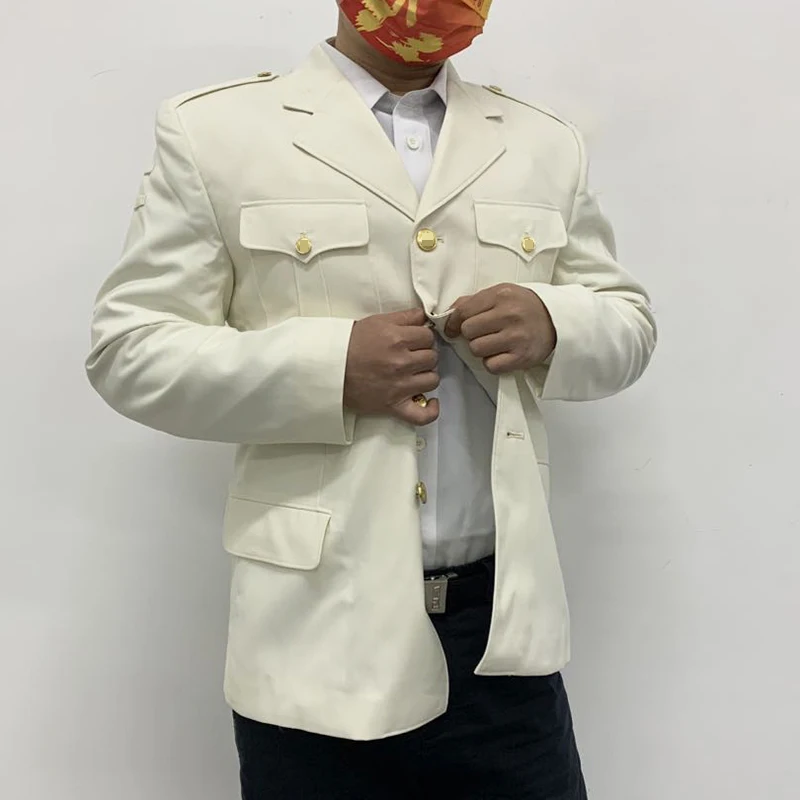 جديد الرجال سليم صالح طويل Sve دعوى Jaet زر واحد لا الكي الصيف Busin ملابس رسمية الزفاف ضيف عادية واحدة B...